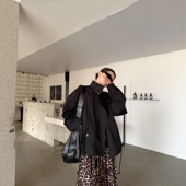 摩登mdeng197韩系立领短款 风衣女2026春新宽松百搭休闲外套210101