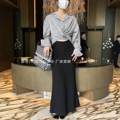 摩登mdeng197春款显瘦包臀半裙
