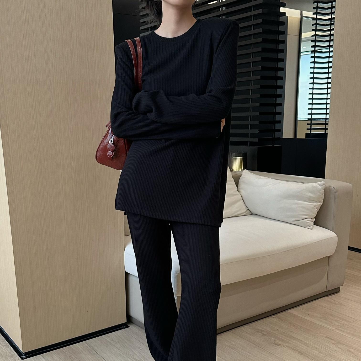 摩登mdeng1972024秋季条纹女装