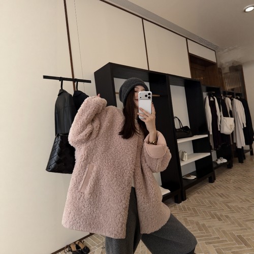 摩登197宽松休闲毛毛外套