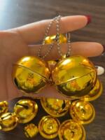 Golden and silver bell sound, big tiger mouth, one-character large pet cat cosplay prop, Christmas decoration DIY thumbnail 7