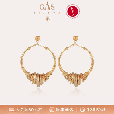 明星同款小金爵法国进口耳环