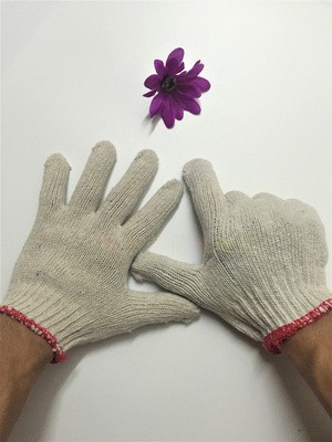 劳保线手套700g800g900g纯棉纱手套棉线作业劳保搬运粗纱耐磨手套