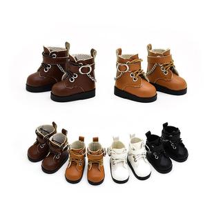 bjd鞋 6分娃娃鞋子 yosd DZ 1/6链条靴子 30cm关节玩偶娃衣换装