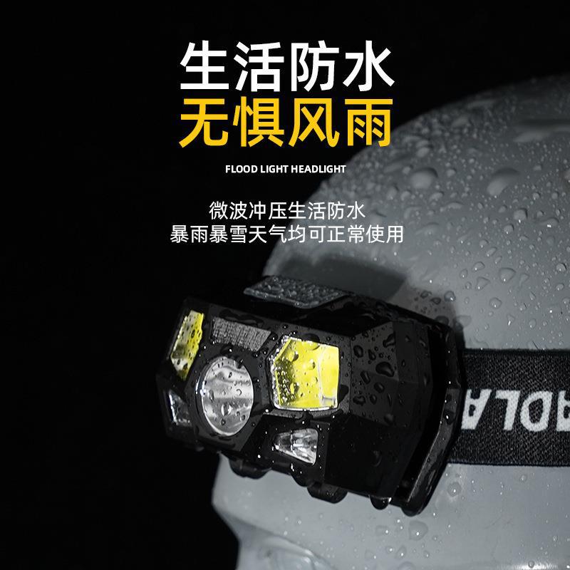 新款USB充电强光LED防水