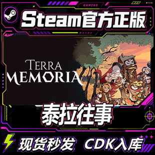 steam正版CDK 泰拉往事 Terra Memoria steam国区CDKEY激活入库