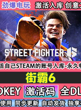 街霸6steam Street Fighter 6激活码cdkey入库全DLC游戏