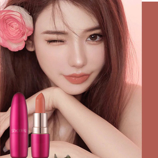适合黄皮素颜自然淡色浅色裸土米色系滋润唇膏橘粉色奶茶橘色口红