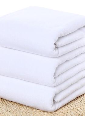 The plain cotton hotel towels were increased with a thick st