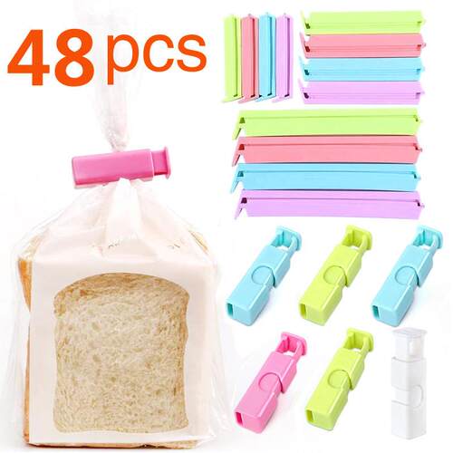 Bread is sealed and toasted, with a seal and a lock on the p