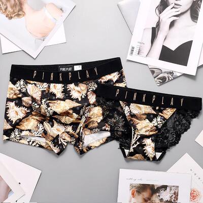 Two couples in their underwear, a man and a woman in their s