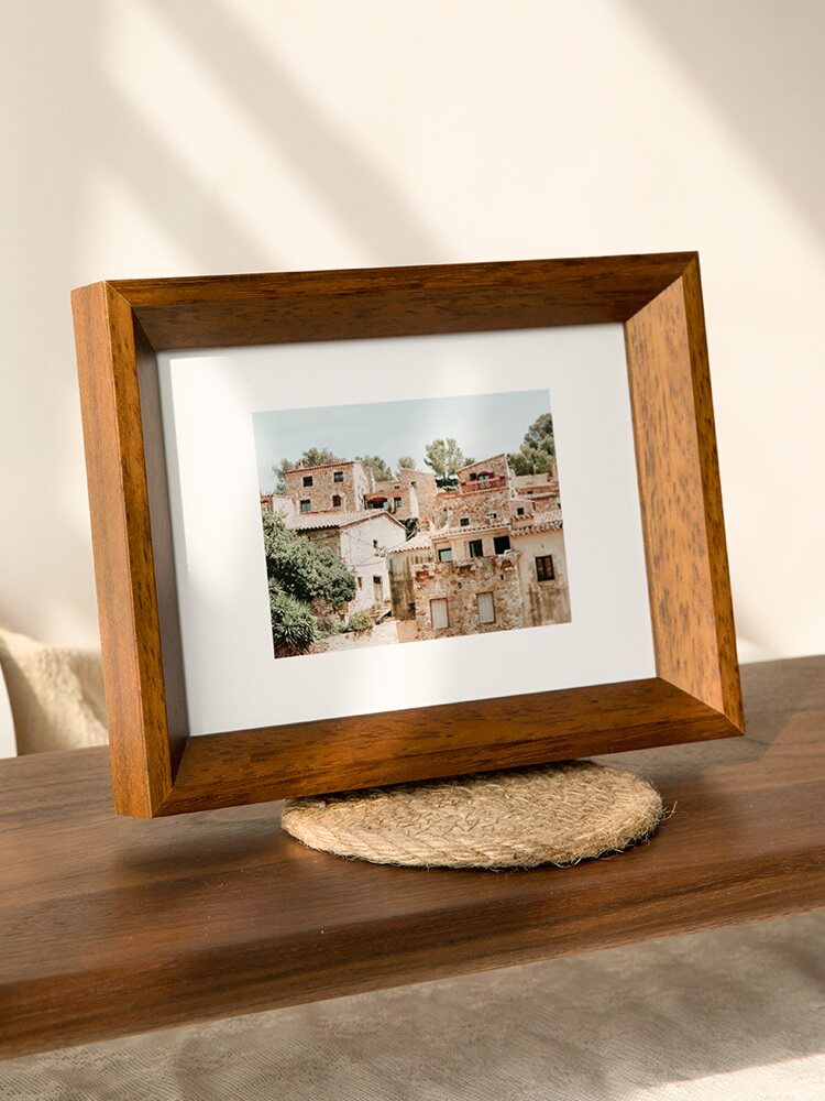 french real wooden photo frame picture frame table