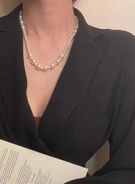 Autumn 2025, third-storey pearl necklace.