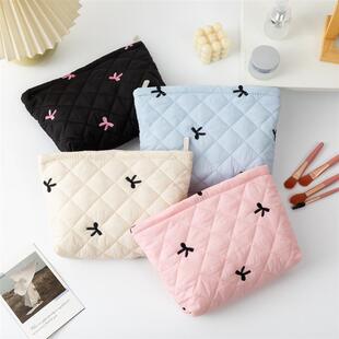 Butterfly twirling makeup packs to wash bags and bags to pic