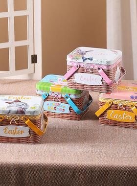 A baked cake biscuits box outside of the camping carton with