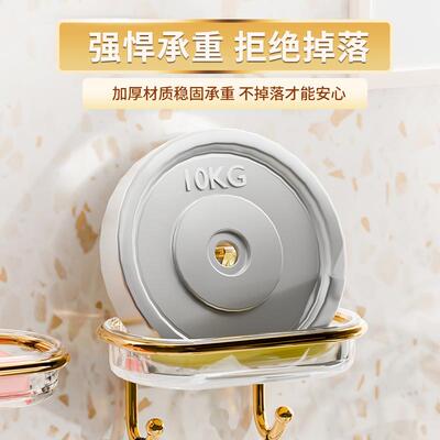 Soap box wall-top bathrooms with no holes in double-story la