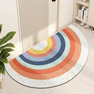 the Half outside circle door. cushions