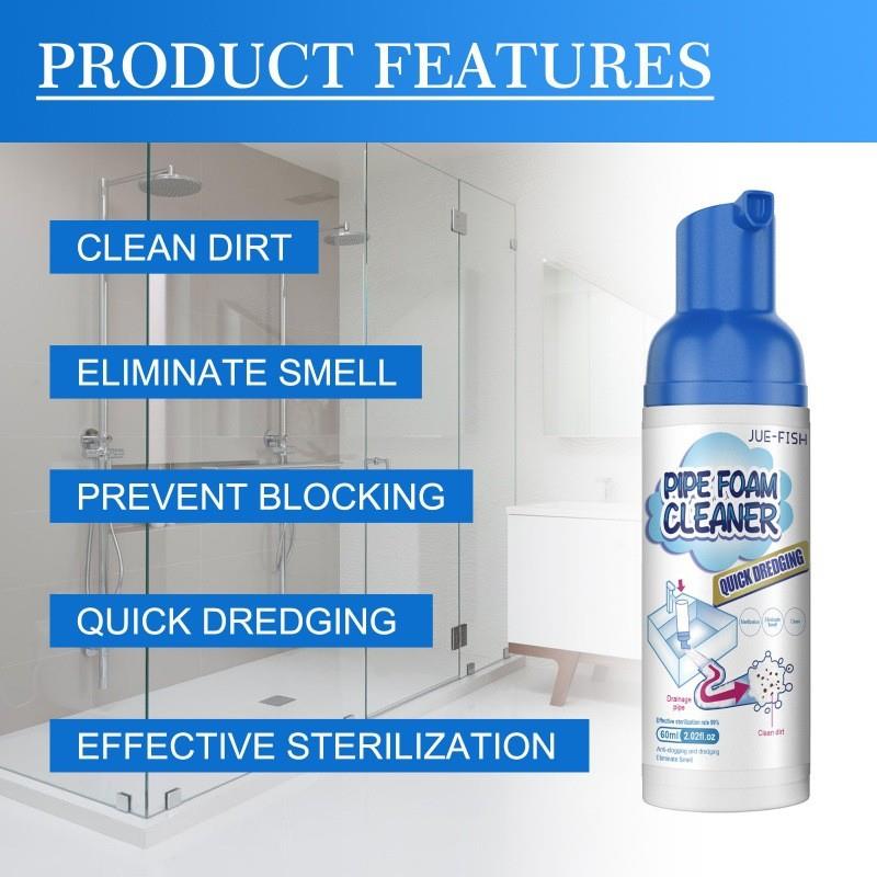 Plumbing foam cleaner, domestic sink deodorant cleaner.
