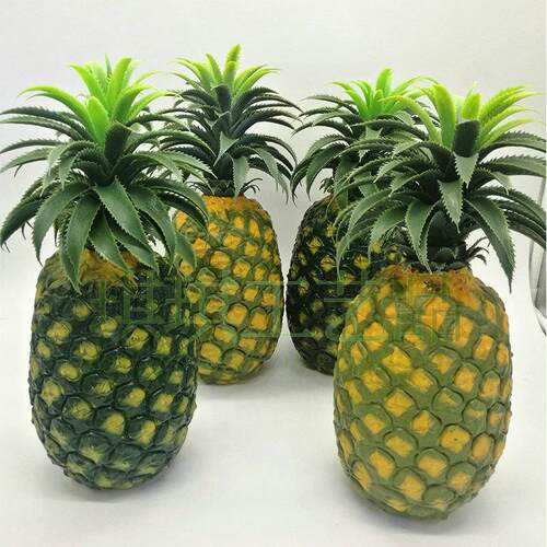 Plastic pineapple. Simulate pineapple fruit plastic, pineapp