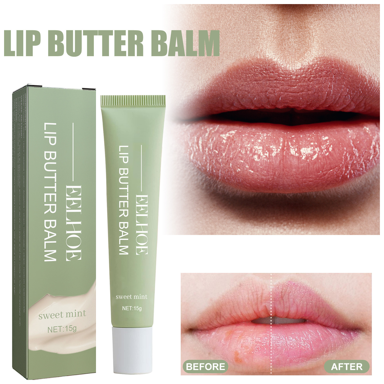 Moisturizing Lip Balm Moisturizing Non-greasy Easy To 美容护肤/美体/精油 贴片面膜 原图主图