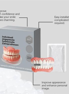 Fake teeth modifier suit.