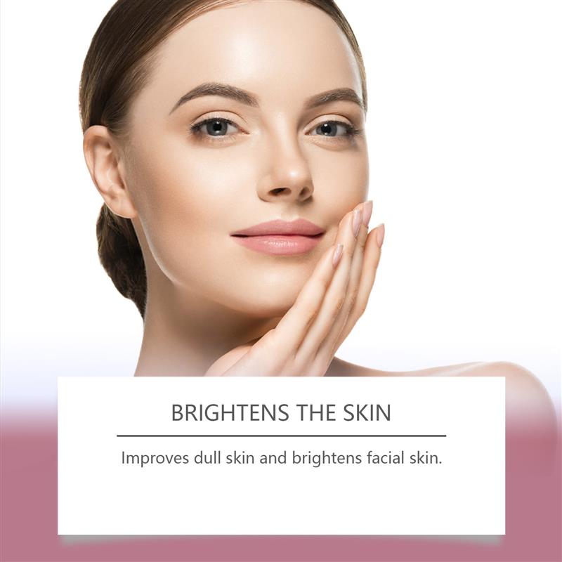 Facial gluten, soaking wet skin and young and dynamic day-to