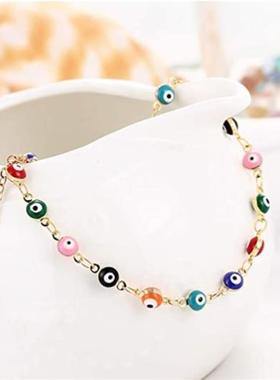 The Omegas Turkish Devils Eye Chain, the evil eyes bracel