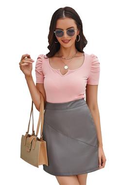 2024 Euro-yard PU-skirt flexing half-silver, Miss OMalleys