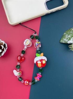 Santas phone is wired and OMalleys wrists decorated with