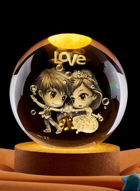 The crystal ball, the night lights, the tabletops in the tro
