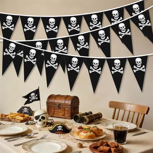 The skull flag, the Halloween flag, the Halloween flag, the