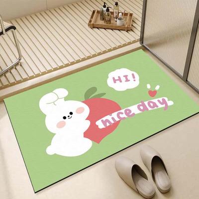 Cartoon toilet mats, soft silicon silicon suction mats, bath