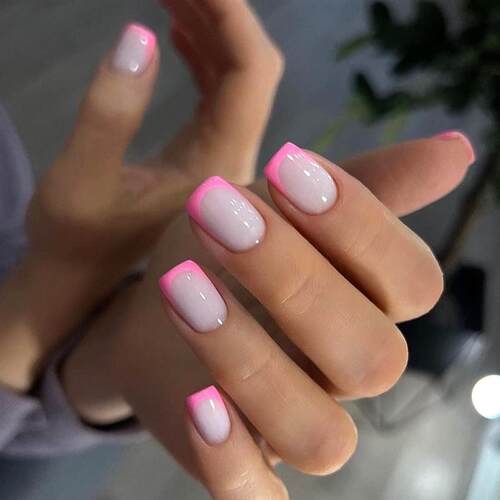 Its about pink-coloured nails on nails.
