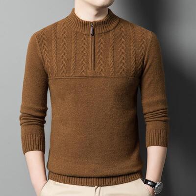 The mens sweaters are half chained in winter, and the young