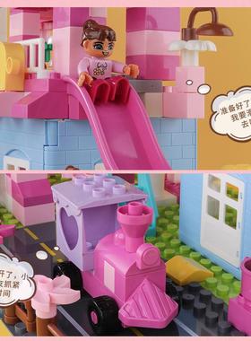 Childrens toy piles with large grains of multifunctional in