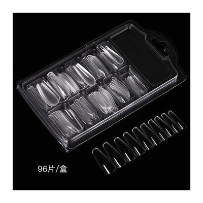 The pseudo fingernails are disassembly and can be worn in th