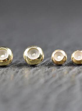 Copper plating 14K real gold, silicon modifier bead position