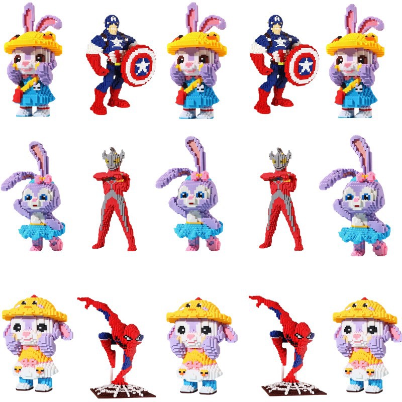 兼容积木小颗粒儿童益智拼装玩具