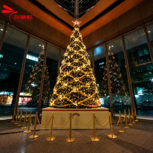 户外商用编程大型圣诞树装饰树形发光幻彩聖誕樹christmas tree