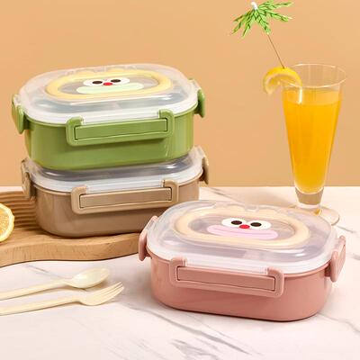 New Double-Layer Bento Box for Weight Loss - Perfect for Off
