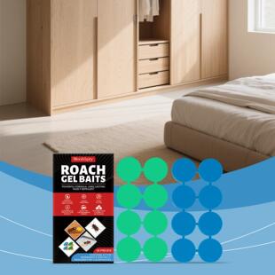 MOONSPRY Cockroach Bait Strips - Convenient Indoor and Livin