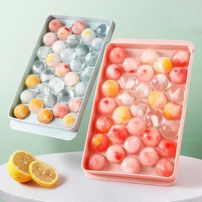 Ice Ball Mold for Making Spherical Ice Cubes, Food-Grade Rou