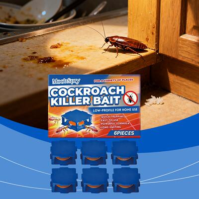 MOONSPRY Cockroach Bait Station - Convenient for Daily Use i
