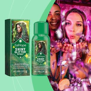 Eelhope Color Brightening Glitter Spray Party Hair and Body
