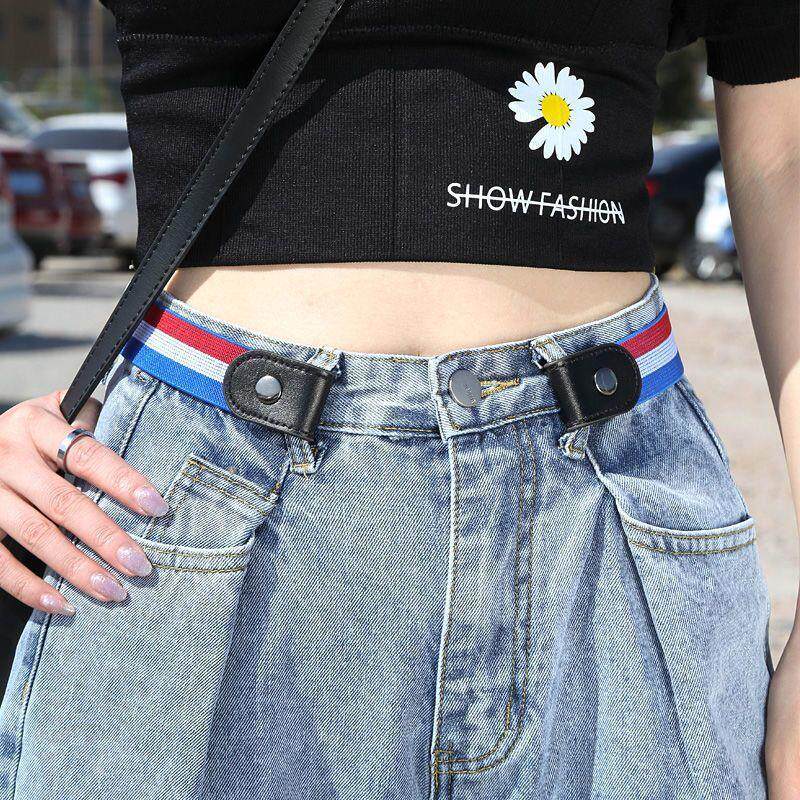 New Lazy Person's Waist Belt for Women - Jeans with Elastic