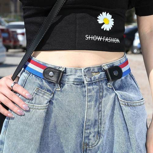 New Lazy Person's Waist Belt for Women - Jeans with Elastic