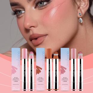 ZEPHOCO Liquid Highlighter Blush and Lip Gloss - Hydrating,