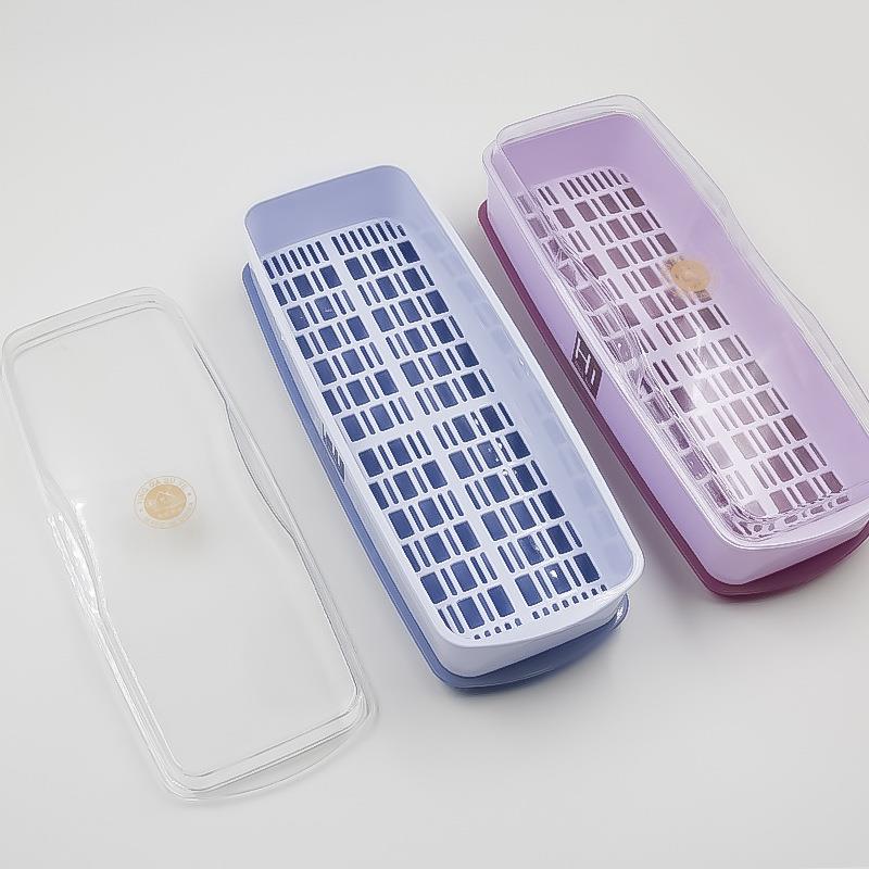 Home Kitchen Utensil Organizer - Plastic Chopstick Holder, C