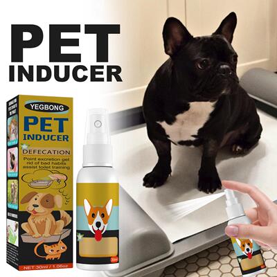 Yegbong 宠物排便定位喷雾，用于训练宠物定点大小便。适用于猫狗