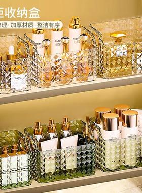 Luxury Light Mirror Cabinet Storage Box for Bathroom, Transp